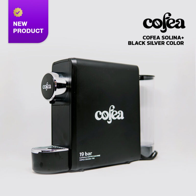 Mesin Kopi Kapsul Cofea Solina+ Black Silver