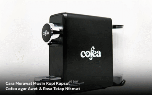 Merawat mesin kopi kapsul
