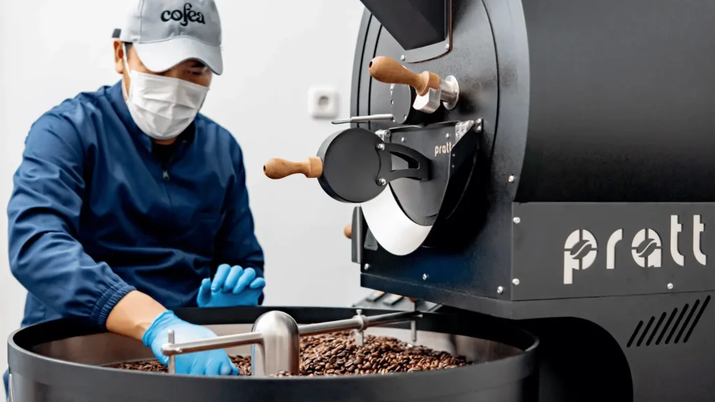 Proses Roasting Kopi Kapsul