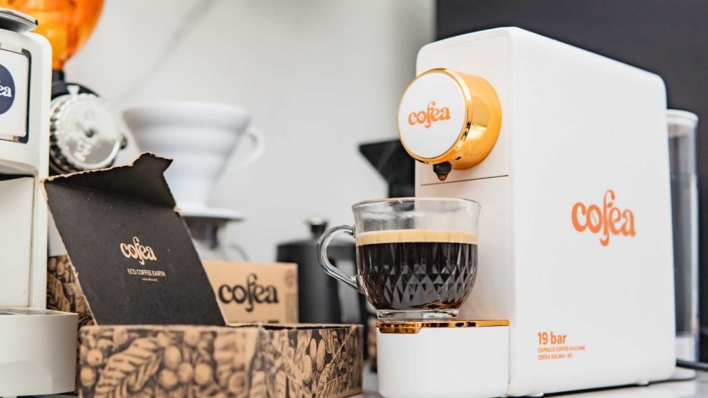 Cofea Solina+ White Gold in Pantry