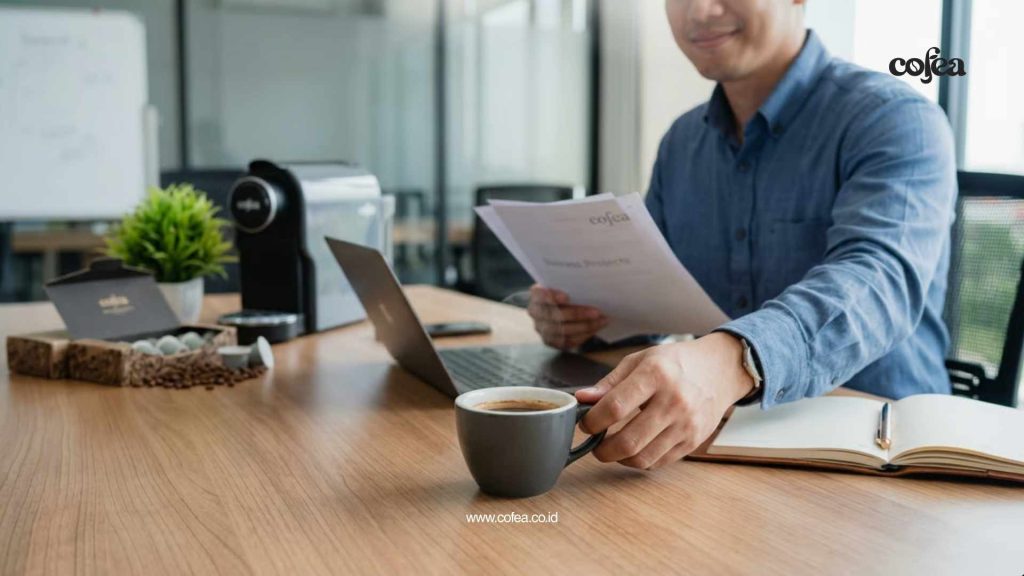 coffee experience di kantor dengan mesin kopi kapsul