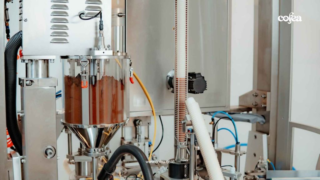 Proses Produksi Kopi Kapsul Cofea