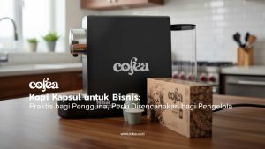 Cofea - Mesin coffee capsule untuk bisnis dan kantor modern yang praktis dan efisien